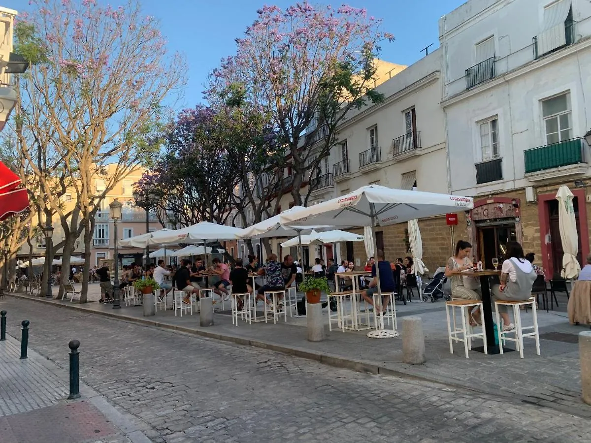 La Casa Morada Bed & Breakfast Cadiz דירה